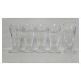 Clear Glass Milkshake Glasses (5)