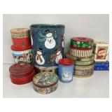Holiday Tins Assorted Sizes (14) Holiday Box