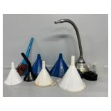 Oil Filter Cap Wrenches(2) Funnels (8)