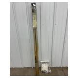 Decorative Curtain Rod Set Adjustable 48-84In