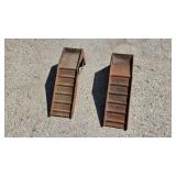Heavy Duty Metal Car Service Ramps Pair