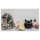 Bowling Bank, Floral Fountain, Ceramic