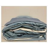Queen Size Reversible Blue Comforter