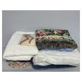 Quilted Mattress Cover, Table Runners,Blue Rug