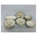 Country Casual Stoneware Dishes Sunnyvale