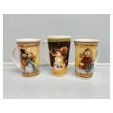 Christmas Coffee Mugs (3)
