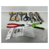 Pruning Shears, Wire Cutting Pliers, Locking Plier