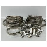 Stainless Steel Hose Clamps Asst. Sizes (35)