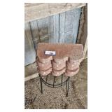 Black Metal Plant Stand, Landscape Edging Bricks