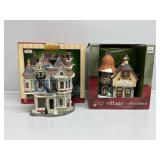 Porcelain Lighted House, Lighted Building