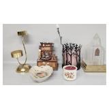 Bear Music Box, Candle Holder (3), Light Up