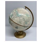 World Globe w/ Metal Stand