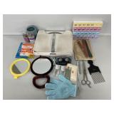 Vintage Analog Bathroom Scale, 4 Piece Manicure