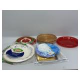 Paper Plates, Wicker Plate Liner