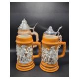 Steins: Musical Stein, Orange and White S