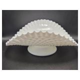 Milk Glass Hobnail Fruit Bowl