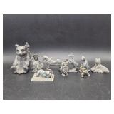 Small Metal Figurines(9)