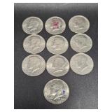 Bicentennial Kennedy Half Dollars(10)