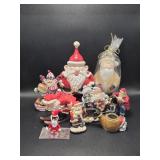 Christmas Santa Claus Figurines and Decor