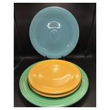 Fiesta Ware Plates(4)
