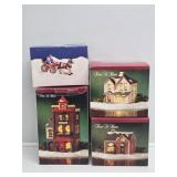 Christmas Village Buildings, Horse & Buggy