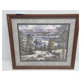 Robert Wee Mountain Landscape Print