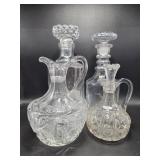 Cut Glass Decanters(4)