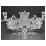 Fostoria Double Arm Candlstick Holder,