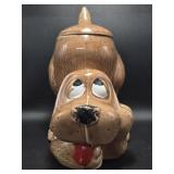 Thinking Hound Dog McCoy Ceramic Cookie Jar