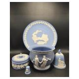 Wedgewood Jasperware Light Blue Dishes