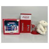 Coca-Cola Drinking Glasses in Tin