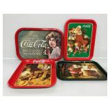 Coca-Cola Brand Trays (4)