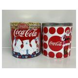 Coca-Cola Popcorn Tins(2)