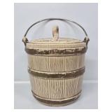 Oaken Bucket Ceramic Cookie Jar