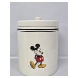 Disney Mickey Mouse Ceramic Cookie Jar