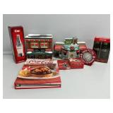 Coca-Cola Village Pieces, Bottle Opener, Cards