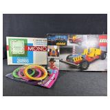 Lego Expert Builder Set, Monopoly & Ruffhouse Game