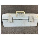 2 Plastic Tool Boxes W/Contents