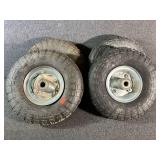 Pneumatic Wheels With Tires (4)