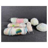 Various Pastel Colored Yarn
