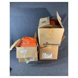 Orange Vinyl Air Socks (15) 93 Inches