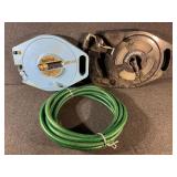 Portable Retractable Hose Reels (2), Garden Hose