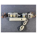 Portable Electrical Power Outlet Boxes W/Dimmer-4