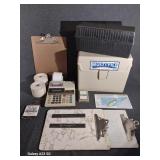 Vintage Printing Calculator, Multi File, Clip