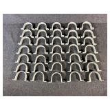 PCV Two Hole Plastic Pipe Clamps (35)