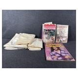 Crochet Magazines, Embroidery Projects