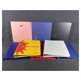 Three Ring Binders (8)