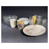 Precious Moments coffee mug, Iris plate