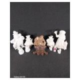 Unpainted Ceramic Pieces,  Painted Ceramic