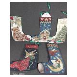 Christmas Stockings (5), Christmas Towels,  T